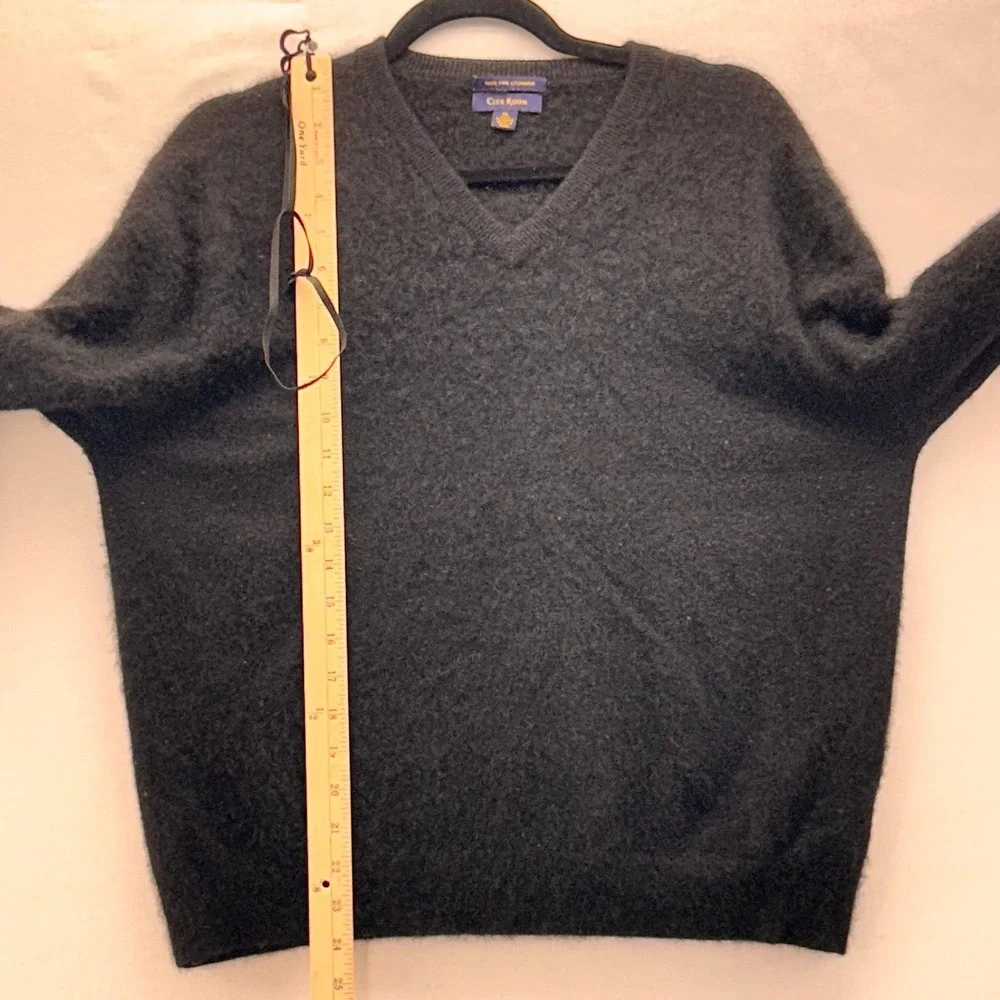 Club Room Fine‎ Cashmere Sweater Blue XL